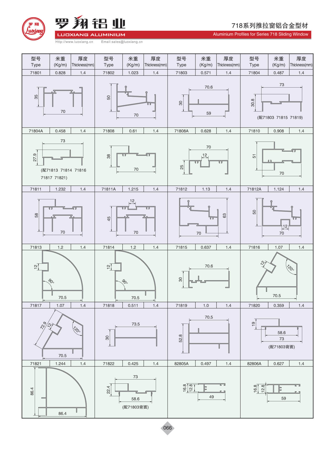 718系列推拉窗